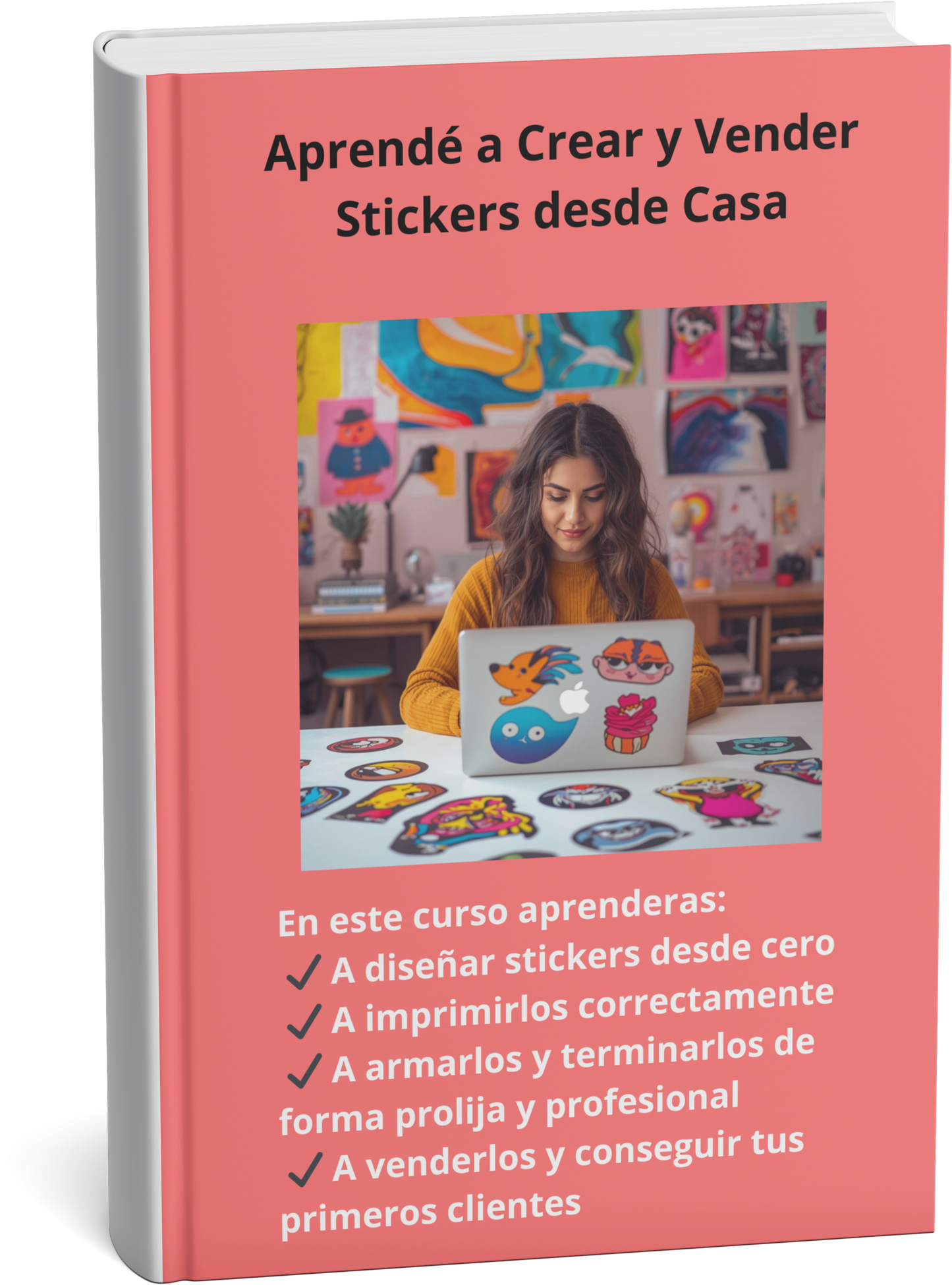 Aprende a crear Stickers desde tu casa, vende y factura $900.000 al mes