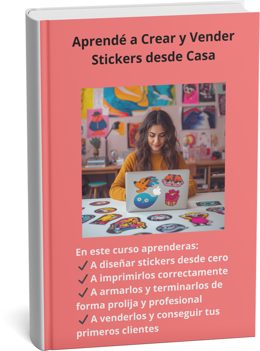 Aprende a crear Stickers desde tu casa, vende y factura $900.000 al mes
